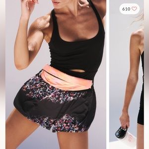 Free People Movement Slim Fold Runner Bag in Coral NEW